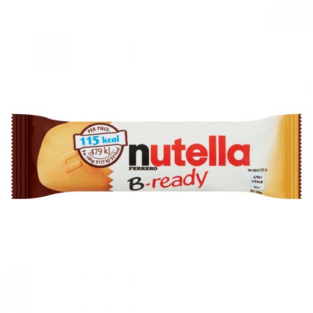 Nutella BReady Bar 36 x 22g Candy Online Sweet Shop
